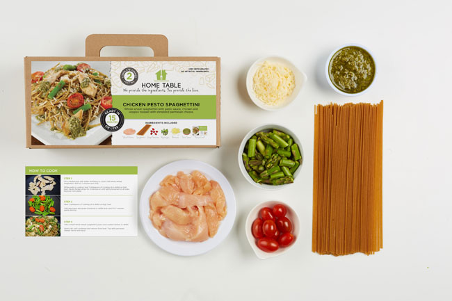 Chicken Pesto Spaghettini