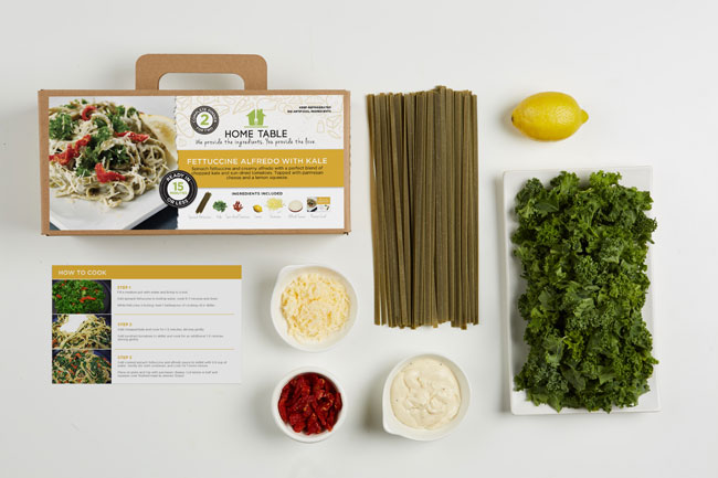 Fettuccine Alfredo with Kale